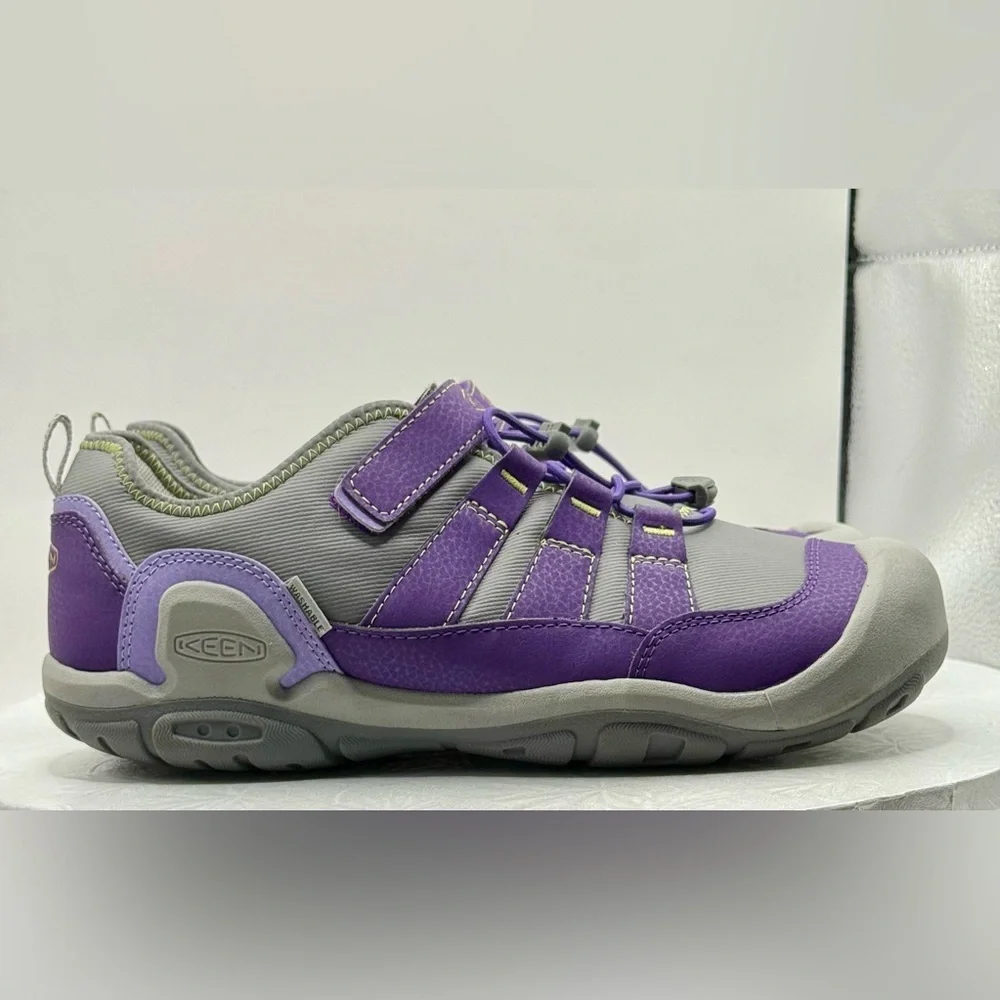 EUC Like New KEEN Knotch Hollow Women’s Size 7 Washable Purple Gray Hiking Shoes